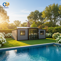 Maison conteneur en acier pliable et extensible personnalisable de 20 pieds et 40 pieds – Fournisseurs chinois modernes de maisons préfabriquées, chambres, bureaux, villas, hôtels