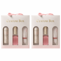 Boîte d'emballage de maquillage biodégradable personnalisée, coffret cadeau cosmétique de luxe durable, boîte de beauté recyclable avec inserts