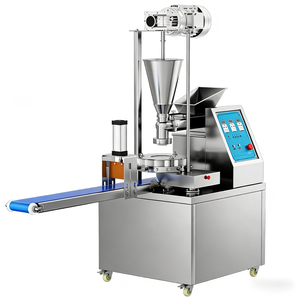 Máquina Automática para Hacer Bollos al Vapor de Acero Inoxidable, Extrusora con Control Táctil, Procesador de Alimentos Comercial de 300-500 kg/h - Product Image 1