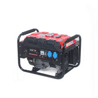 BISON CHINA BS2800 Tragbarer 2,5-2,8kW 2800W Einphasiger 4-Takt Benzingenerator Seilzugstart 24V DC Elektrostart 50/60Hz