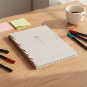 Carnet A6 personnalisé, cadeaux promotionnels, carnet à spirales - Product Image 3