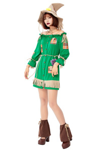 Vestido <span class=keywords><strong>de</strong></span> Halloween para mujer, <span class=keywords><strong>espantapájaros</strong></span>, Sexy - Product Image 5
