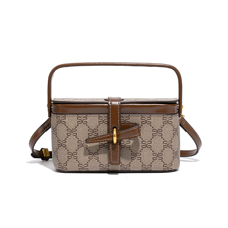 S2860# Printed/Coffee Brown