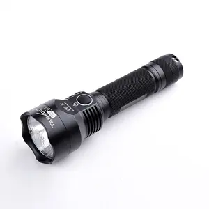 Tank007 Security Tactical Flashlight 800 Lumen Waterproof 300 Meters Long Range Led Torch Rechargeable Flashlight