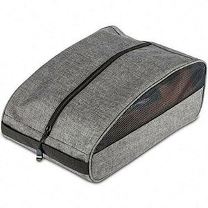 Pochette élégante pour baskets, sac de rangement pour chaussures en polyester, sac de voyage imperméable pour chaussures, fabriqué en usine BSCI - Product Image 4