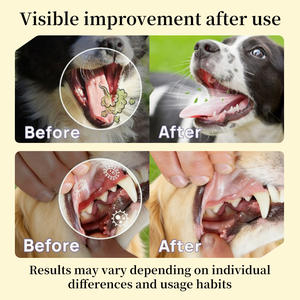 Spray Eliminador de <span class=keywords><strong>Mal</strong></span> <span class=keywords><strong>Aliento</strong></span> para Perros, Spray Dental para Perros, Ayuda en la Limpieza de los Dientes de las Mascotas, <span class=keywords><strong>Aliento</strong></span> Fresco, Spray para el Cuidado Bucal de las Mascotas - Product Image 2