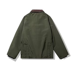 Yüksek kalite özel erkek çalışma Pilot açık VarsityJacket standı kış resmi tuval ceket sıcak satış toptan boş ceket - Product Image 2