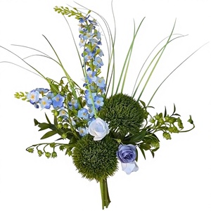 WASABI GREEN TRICK DIANTHUS 26cm <span class=keywords><strong>Bouquet</strong></span> de prairie pour micro-mariage, <span class=keywords><strong>bouquet</strong></span> de demoiselle d'honneur, petit centre de table, plante botanique permanente - Product Image 1