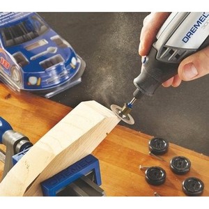 DREMEL Set di 5 Dischi Abrasivi Grana 240 EZ SPEEDCLIC 2615S413JA, Durezza Media, Spessore 1mm, Supporto OEM, Dischi Abrasivi Grana 240 - Product Image 2