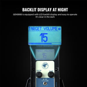 Profesyonel yeraltı el Metal dedektörü dedektör makinesi bulucu altın GDX8000 endüstriyel Metal mavi hazine avcılık çeyrek - Product Image 4