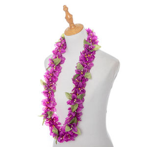 Collier <span class=keywords><strong>de</strong></span> fleurs artificielles en soie Bougainvillea KN-hl013m 100CM, collier <span class=keywords><strong>de</strong></span> fleurs hawaïen pour fête, <span class=keywords><strong>couronne</strong></span> florale pour anniversaire, Noël, Nouvel An - Product Image 6