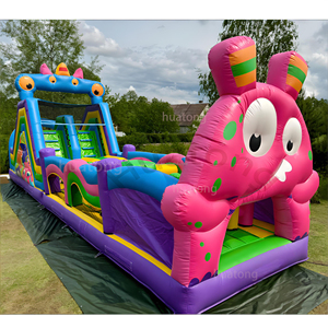 Parcours d'obstacles gonflable commercial en PVC pour l'extérieur, jeu de défi gonflable « Petit <span class=keywords><strong>Diable</strong></span> », parcours d'obstacles gonflable pour enfants - Product Image 6