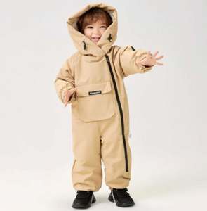 Ropa de Invierno de Alta Calidad para Bebés Recién Nacidos, Traje de Nieve Cálido de Forro Polar, Mono con Cuello de Solapa, Traje de Invierno para Niños Pequeños - Product Image 5
