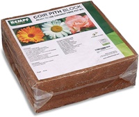 Palettes de balles comprimées en fibre de coco coque de coco coco bloc brique tourbe de coco