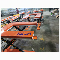 Table élévatrice hydraulique à ciseaux électriques de type U fixe pour entrepôt, plusieurs couleurs disponibles