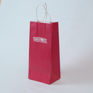 ถุงกระดาษเคลือบสีขาวพร้อมปั๊มโลโก้แบบนูน/แบบจม ปกแข็ง - Product Image 1