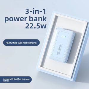 Cargador Portátil Mayorista Transfronterizo <span class=keywords><strong>de</strong></span> 10000mAh con Enchufe <span class=keywords><strong>de</strong></span> CA Integrado, Carga Rápida <span class=keywords><strong>de</strong></span> 22.5W, USB-A y USB-C, Nuevos Productos 2026 - Product Image 4