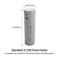 Batterie Tenpower 21700 50Xg 5000 mAh à décharge rapide pour quadricoptère FPV professionnel, capacité de charge rapide