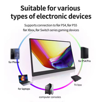 Écran portable tactile IPS FHD 1080P de 14 pouces, type C, ultra-fin, deuxième écran LCD pour ordinateur portable