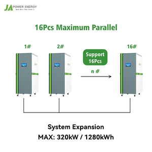 屋内20kw 30kwキャビネットタイプESS Lifepo4 40kwh 60kwhソーラーバッテリーおよびインバーター全1相エネルギー貯蔵システム - Product Image 3
