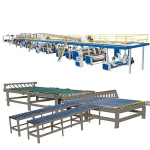 Factory Price Sale 5 ply Automatic Corrugation Plant Corrugated Production Line With Best Price