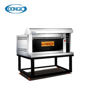Horno comercial <span class=keywords><strong>para</strong></span> hornear a Gas con piedra <span class=keywords><strong>para</strong></span> <span class=keywords><strong>Pizza</strong></span>, temperatura de zona independiente, pan artesanal <span class=keywords><strong>para</strong></span> <span class=keywords><strong>Pizza</strong></span> crujiente de acero inoxidable - Product Image 1