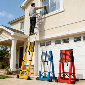 Échelle en aluminium moderne très vendue, plus économique, capacité de charge de 150 kg, pour usage domestique, entrepôt, construction - Product Image 6