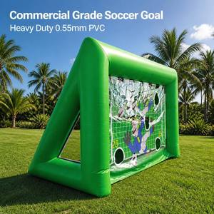 <span class=keywords><strong>But</strong></span> de <span class=keywords><strong>football</strong></span> gonflable portable personnalisable pour le poteau de cible de tir de <span class=keywords><strong>football</strong></span> en fusillade avec porte pour les fêtes et les événements - Product Image 2