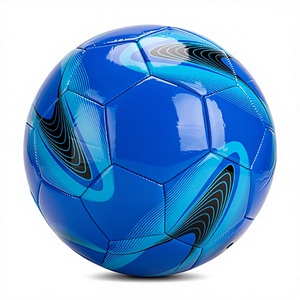 ฟุตบอล Soccer Max Pro คุณภาพสูง 100% โลโก้ปรับแต่งได้ น้ำหนักเบา เย็บด้วยมือ วัสดุ PU/PVC ลูกฟุตบอลขนาด 5 สีพื้น - Product Image 1