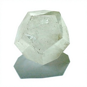 Dodecaèdre en cristal de quartz, cristal clair naturel, pierre précieuse de guérison Reiki, produit très demandé, vente en gros - Product Image 1