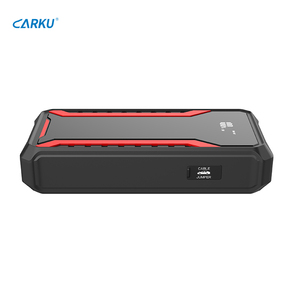 เครื่องจั๊มพ์สตาร์ทรถยนต์แบบพกพา Carku 12V 12000mAh สำหรับใช้งานกลางแจ้ง พร้อมแบตเตอรี่สำรองและไฟฉายในตัว - Product Image 2