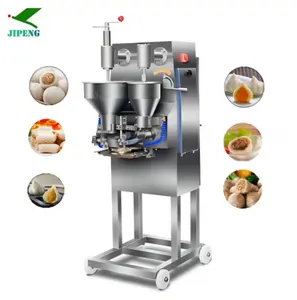 2024 JiPeng Automatic Fresh Fish Chicken Beef Meatball Rounding Molding Machine Vertical Stuffed Meatball Making Machine