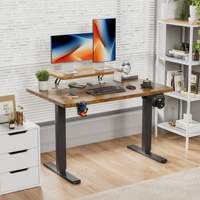 AJUNION Table de bureau écologique réglable en hauteur motorisée intelligente pour bureau à domicile