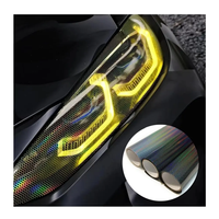 Film vinyle de protection des phares de voiture Film vinyle pour phares et feux arrière Accessoires de voiture à haute brillance et rejet d'UV