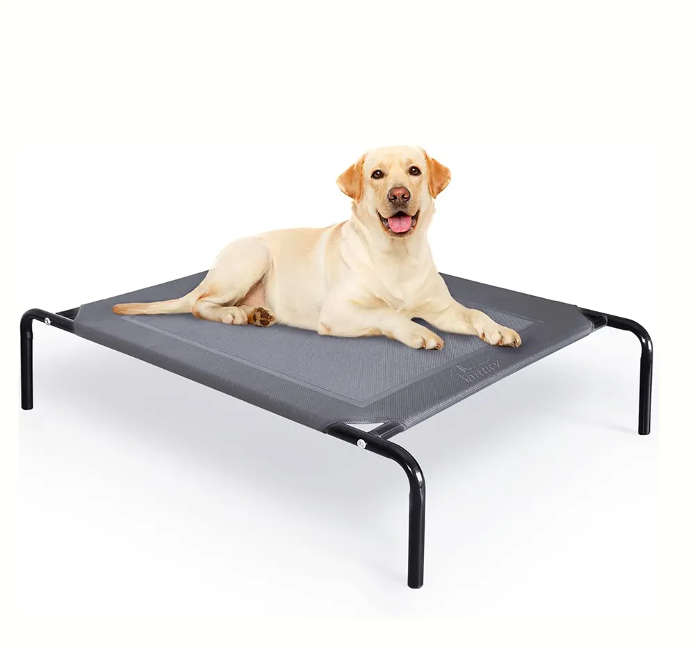 Grande Hammock Verão Levantada Refrigeração Elevada Pet Dog Bed para Exterior