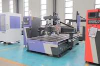 Routeur CNC à panneau de table 1325 1530 1224 pour la fabrication d'armoires, routeur CNC de nesting pour le perçage du bois
