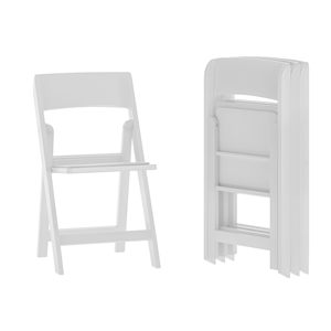 Outdoor Lightweight Rental Party Foldable <b>Chairs</b> White Plastic Wedding Resin Folding <b>Chair</b> for Event - Product Image 1