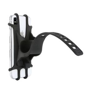 Bicycle Phone Holder Silicone Strap 3.5-7 Inch One Touch Release For Riding - Product Image 5