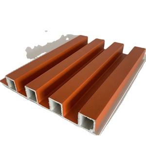 Interior Fluted Eco-Friendly Waterproof WPC Bamboo <strong>Plastic</strong> Wood 3D Wall Panel <strong>Sheet</strong> Wall <strong>Cladding</strong> Foshan Manufacturers - Product Image 6