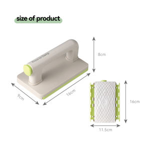 Limpiador de fregona desechable con Clip de mesa de fábrica, Kit de fregona y barrido con Mango Seco y húmedo, Mini fregona de uso manual multisuperficie - Product Image 4