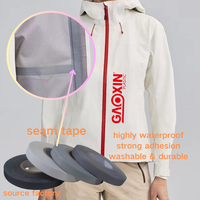 Ruban d'étanchéité à trois couches GAOXIN, activé par la chaleur, imperméable, pour veste d'extérieur, combinaison de ski, accessoires de vêtement 3L