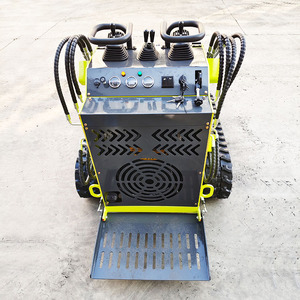 Bán Hot Trung Quốc DIESEL <span class=keywords><strong>Mini</strong></span> Skid chỉ đạo Bánh Xe Tải Trái Đất di chuyển máy móc Skid chỉ đạo Bộ nạp với xô - Product Image 4