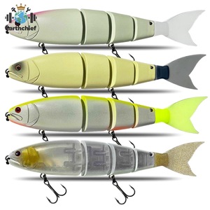 Nouvelle Arrivée : Leurre de Pêche en Mer à 4 Segments en Métal, 24,5 cm/105 g et 24,5 cm/118 g, Idéal <span class=keywords><strong>pour</strong></span> la Pêche au <span class=keywords><strong>Dorade</strong></span> en Rivière et Lac – <span class=keywords><strong>Meilleur</strong></span> Prix de Gros - Product Image 2