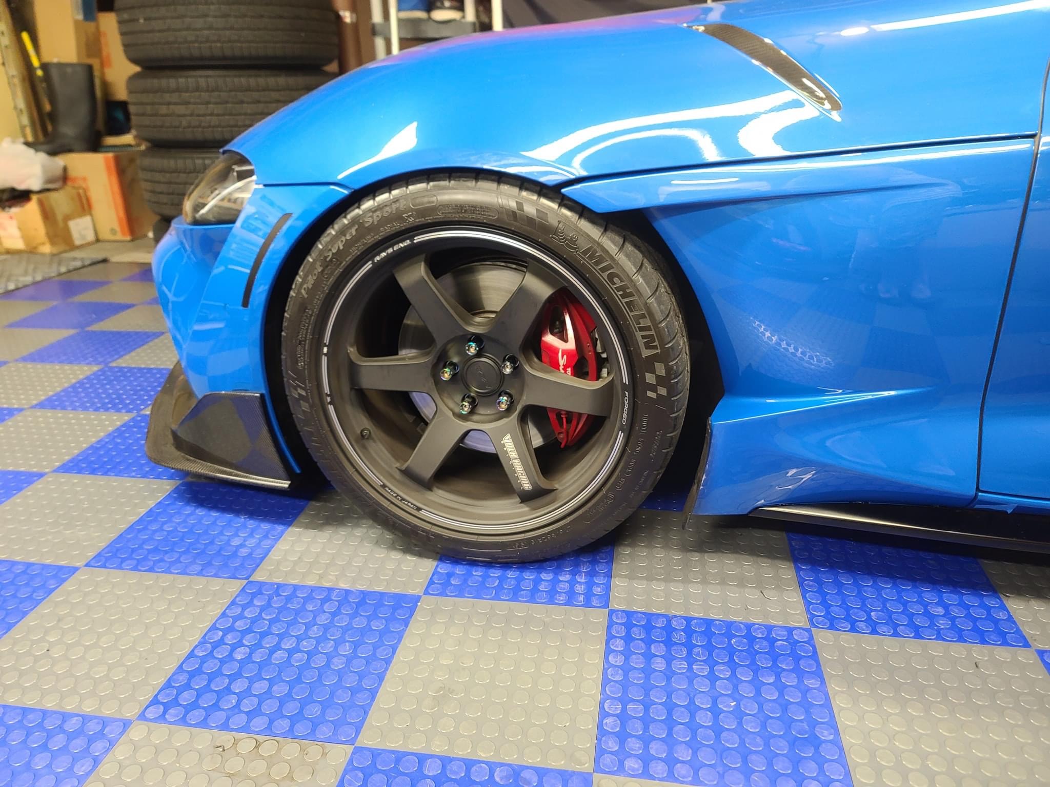 Side Fender for Toyota Gr Supra A90 A91 - Power Max Carbon Fiber