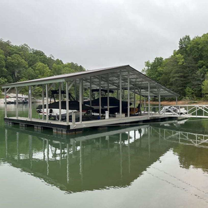 Usine Design Personnalisé Cadre en Aluminium Plate-Forme Flottante Bateau Préfabriqué <span class=keywords><strong>Garage</strong></span> - Product Image 2
