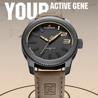 NAVIFORCE 9202 Montre à quartz haut de gamme pour homme, modèle unique, marque propre