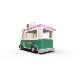 Adorable Carrito de Comida Mini Rosa |   Quiosco de Panadería Estética |   Puesto de Comida Móvil Ligero Personalizado para Pasteles, Donas y Café - Product Image 4