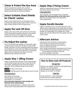 JOVISA Distributeur agréé - Kit de rehaussement de cils (crème et liquide) - Qualité professionnelle - Boucles naturelles - Sûr et doux - Facile à utiliser - Product Image 5