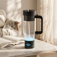 Bouteille d'eau alcaline portable à hydrogène 3000PPB 750ml, équilibrage du pH pour la maison, la voiture et le camping-car