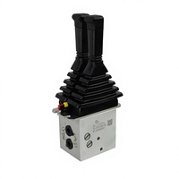 Vanne à commande hydraulique à joystick en fonte, pression nominale 4 MPa # Huile hydraulique anti-usure 46 pour bulldozer à commande hydraulique précise